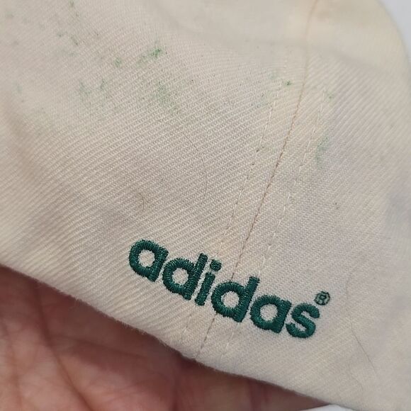Adidas Cream and Green Fitted Cap M - Picture 4 of 6